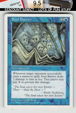 Magic_the_gathering Fifth Edition Soul Barrier - Image 1