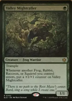 Valley Mightcaller - 0202, MTG Bloomburrow - Image 1