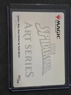 Spider-Man, Peter Parker 53/54 Art Series Marvel's Spider-Man Magic MTG - Image 2