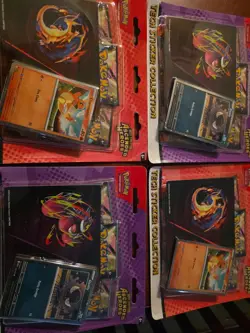 4 Pokemon TCG ME2.5 Ascended Heroes Tech Sticker Collection Bundle Sealed New - Image 1
