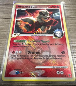 Arcanine G #15/147 Pokemon Supreme Victors League Promo Crosshatch Holo - Image 2
