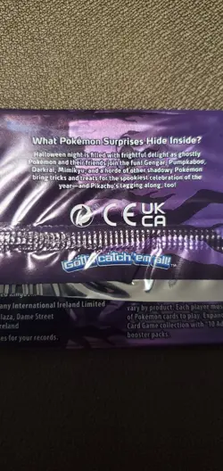 Pokemon TCG - x1 Trick Or Trade Booster Pack - 2022 Halloween Promo - New/Sealed - Image 3