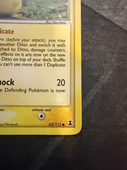 Ditto 63/113 (Pikachu) Delta Species 2005 Pokemon TCG - LP - Image 5