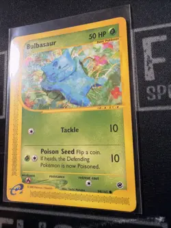2002 Pokemon Bulbasaur #94/165 Expedition Common TCG Regular Non Holo - Image 3