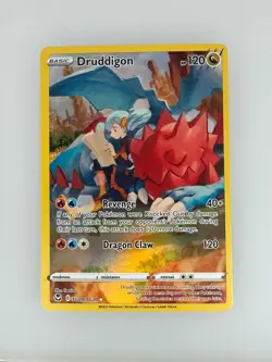 2022 Pokemon Silver Tempest Trainer Gallery Druddigon TG09/TG30 NM - Image 1