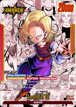 FB06-001 Android 18 Custom Leader Card - Dragon Ball Fusion World TCG - Orica - Image 4