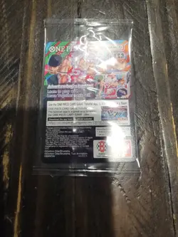 One Piece Monkey D. Luffy US Voyage College Basketball Promo Card Gonzaga SEALED - Image 2