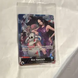 Namco Boa Hancock Leader Card OP07-038 One Piece Promotion Foil 5000 Power - Image 1