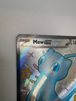 Pokemon TCG Mew EX Full Art Shiny Rare Holo Card 216/091 Paldean Fates - Image 2