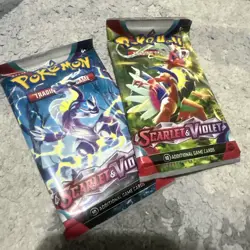 x2 Packs Pokemon Card TCG Scarlet and Violet Booster Pack x2 - Image 2
