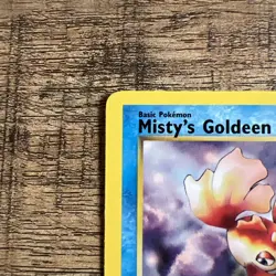 Misty's Goldeen 85/132 - 2000 Gym Heroes 1st Edition NM Pokemon Common Card Vtg - Image 2
