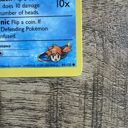 Misty's Goldeen 85/132 - 2000 Gym Heroes 1st Edition NM Pokemon Common Card Vtg - Image 4