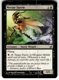 Nectar Faerie #130 (LP) Lorwyn LRW Magic MTG - Image 1