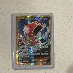 Pokemon Gyarados EX Breakpoint 123/122 Secret Rare Full Art Holo Card - Image 1