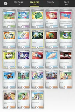 Hop's Zacian ex Pokemon TCG Premade Beginner Ready to Play Deck W/Sleeves - Image 2