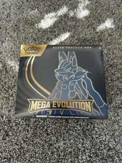 Pokemon TCG Mega Evolution Elite Trainer Box Lucario ETB [Factory Sealed] - Image 1