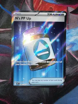 N's PP Up 262/217 Full Art Ultra Rare Pokemon Ascended Heroes ENGLISH NM - Image 1