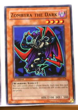 Yu-Gi-Oh! TCG Zombyra the Dark Labyrinth of Nightmare LON-074 1st Edition LP - Image 1