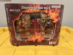 One Piece OP-13 Illustration Box Vol 5 In Hand ERROR BOX Upside Down - Image 2