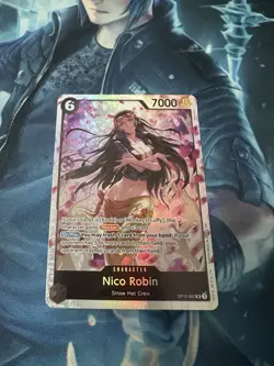 One Piece Nico Robin OP12-087 Legacy of the Master Foil English - Image 1
