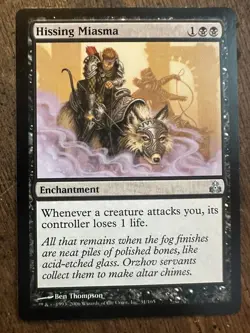 MTG 1x Hissing Miasma Guildpact Modern Magic the Gathering Card x1 NM - Image 1