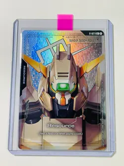Gundam Gusion Rebake Foil Resource R-027 C+ Alt Art GD03 Steel Requiem Card Game - Image 2