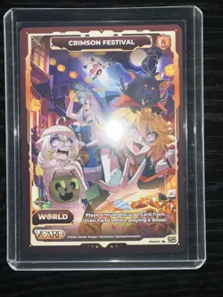 Gamersupps Vcard Crimson Festival - Power 9 Halloween Promo Card NM/Mint - Image 1