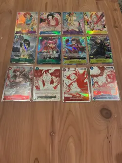 One piece TCG Promo lot Rare cards illustration box - Image 2