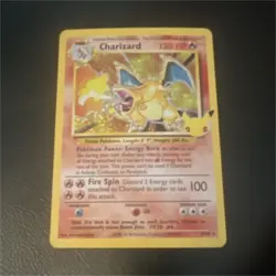 Pokemon Charizard Base Set 4/102 Holo Rare Card English TCG - Image 1