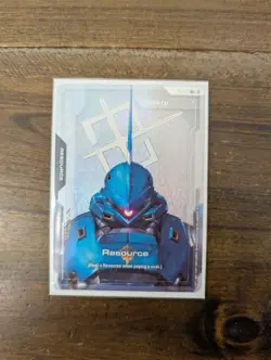 GUNDAM TCG CARD GAME - RESOURCE - KAMPFER - R-022 C+ FOIL ENGLISH GD03 BRAND NEW - Image 1