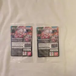 Bandai One Piece Card Game Monkey D. Luffy US Voyage Promo Lot 2 - Image 4