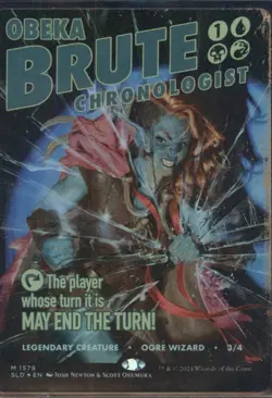 Obeka, Brute Chronologist (Rainbow Foil) R Secret Lair Drop Series 1579 NM - Image 1