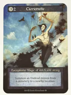 Carrionette Exceptional Gothic Air NM Sorcery: Contested Realm - Image 1