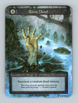 Sorcery: Contested Realm - Raise Dead - Beta - Exceptional - Image 1