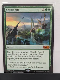 Magic the Gathering MTG Scapeshift (201) Core Set 2019 - LP - Image 1