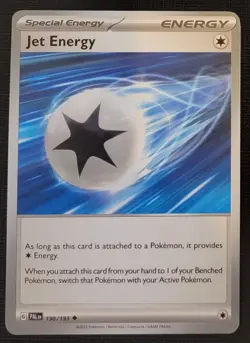 Jet Energy 190/193 - Pokemon SV02 Paldea Evolved - NM/Mint - Image 1