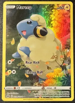 Mareep GG34/GG70 - Sword & Shield Crown Zenith Galarian Gallery - Pokemon TCG - Image 1