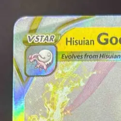 2022 Pokemon Gaming Sword & Shield Lost Origin Hisuian Goodra VST #136/196 Holo - Image 3