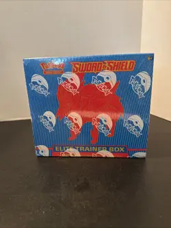 Pokemon TCG Sword and Shield Elite Trainer Box Sealed See Photos Imperfect - Image 1