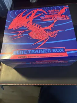 Pokemon TCG: Sword and Shield Darkness Ablaze Elite Trainer Box ETB New Sealed - Image 1