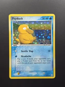 Pokemon TCG - Psyduck - Ex Team Rocket Returns Reverse Holo Stamped 70/109 - NM - Image 1