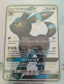 Pokemon Umbreon GX TCG Full Art Ultra Rare Holo Card SV69/SV94 - Image 1