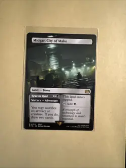 MTG Midgar, City of Mako FIN 0313 R NM Regular Borderless - Image 1