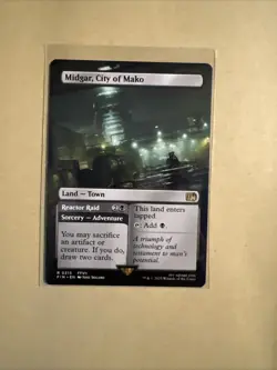 MTG Midgar, City of Mako FIN 0313 R NM Regular Borderless - Image 2