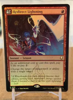 Redirect Lightning Avatar: The Last Airbender Foil - Image 1