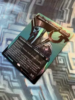 MTG Textured Foil Mikaeus, the Unhallowed NM Unplayed Commander Masters - Image 2