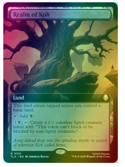 Realm of Koh - Foil - Extended Art Avatar MTG - Image 1