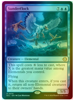 Sunderflock - Foil Lorwyn Eclipsed MTG - Image 1