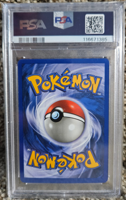 2000 Pokemon Meganium 10 Neo Genesis Holo 1st Edition PSA 6 - Image 2