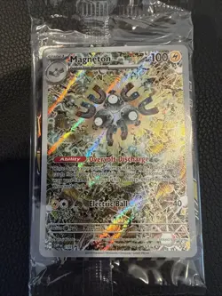 Pokemon TCG Magneton Black Star Promo SVP EN 159 Illustration Rare SV: Promos -E - Image 1
